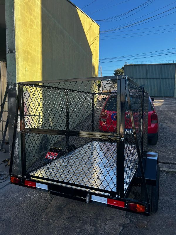 Carreta fazendinha para Transporte Recicláveis/ Lixo