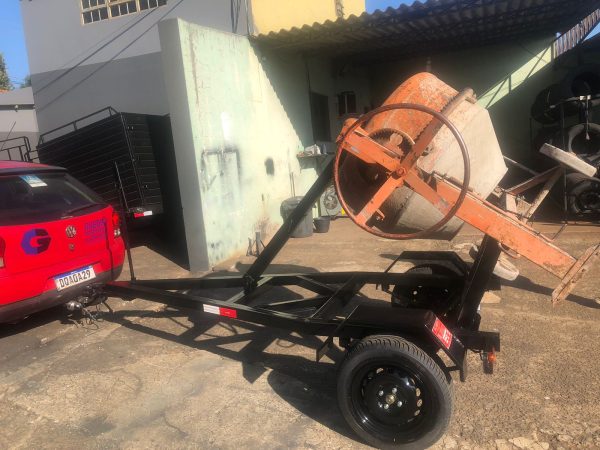 Carreta para Transporte de Betoneira